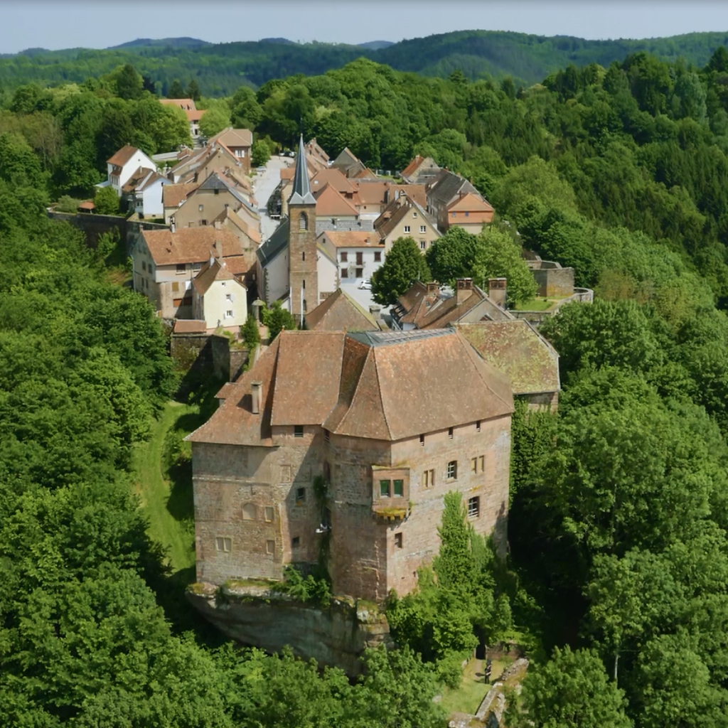 La Petite Pierre  Alsace, terre de châteaux forts