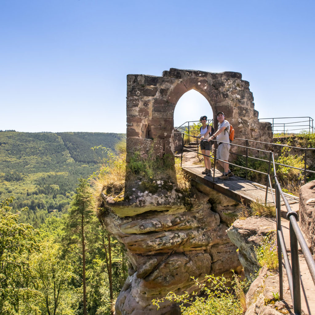 Frönsburg (Froensbourg) Alsace, terre de châteaux forts