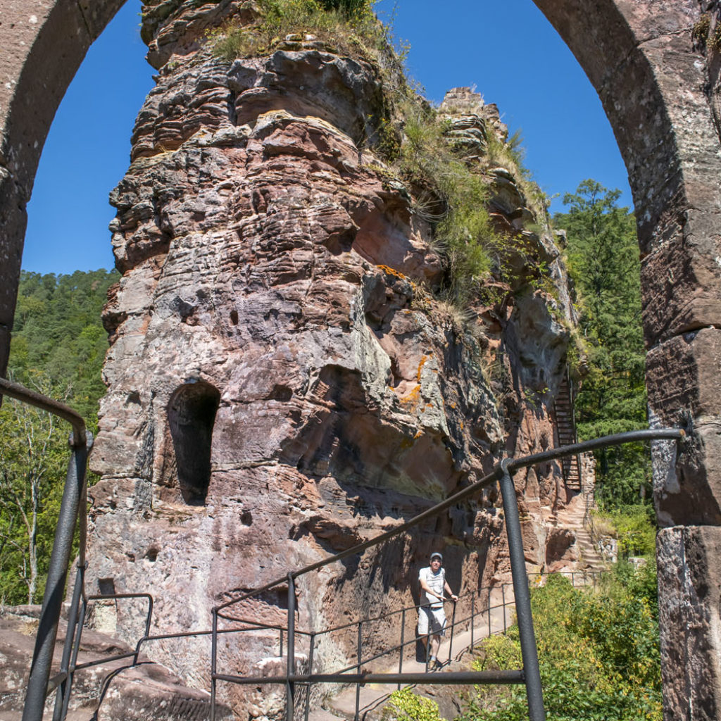 Frönsburg (Froensbourg) Alsace, terre de châteaux forts