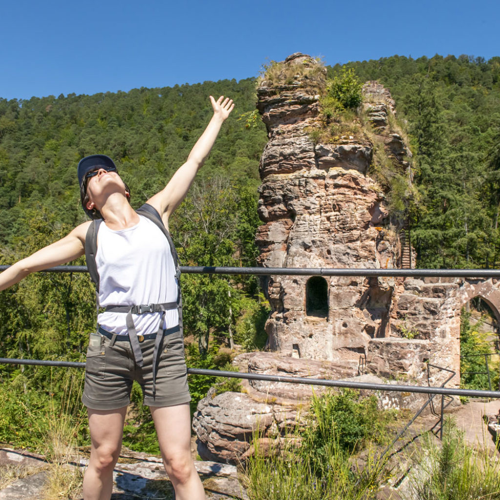 Frönsburg (Froensbourg) Alsace, terre de châteaux forts